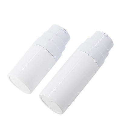زجاجات مستحضرات التجميل المصنوعة من الأكريليك الزجاجي المصغر PP من الألومنيوم 15 مل 30 مل 50 مل
