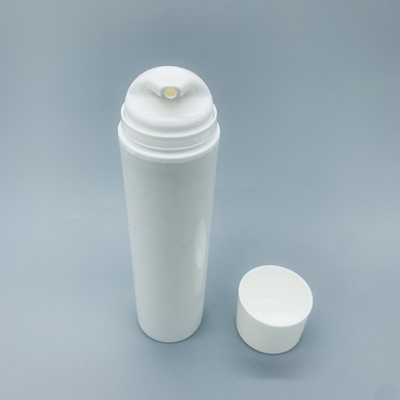 زجاجة بلاستيكية للتغليف من البلاستيك بدون هواء من المملكة المتحدة 100150200 مل