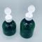 أخضر غامق فارغة بالجملة 50 مل 100 مل 150 مل مستديرة مخصصة شامبو زجاجة PET مستحضرات التجميل البلاستيكية مضخة