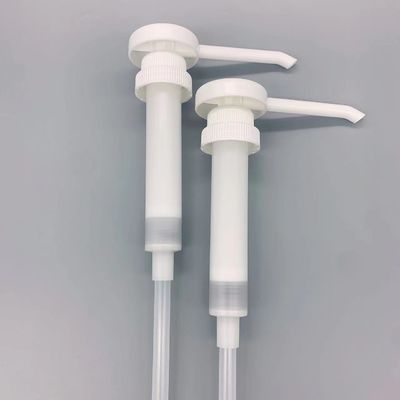جودة  Round Head Plastic Syrup Pump 10ml Honey Dispenser Pump مصنع