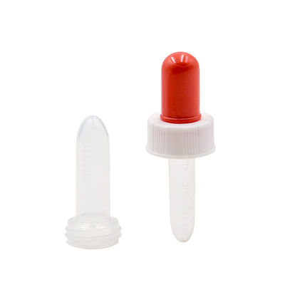 جودة  0.25ml Red Head Plastic Bottle Dropper Pipette Packaging مصنع