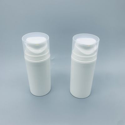 جودة  White Plastic Press PP Airless Bottle Cosmetics Distribution مصنع